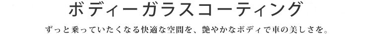 滋賀県長浜市の【モミヤマモータース】のクリーニング＆ボディーガラスコーティングなら、ずっと乗っていたくなる快適な空間を、艶やかなボディで車の美しさを提供できます。